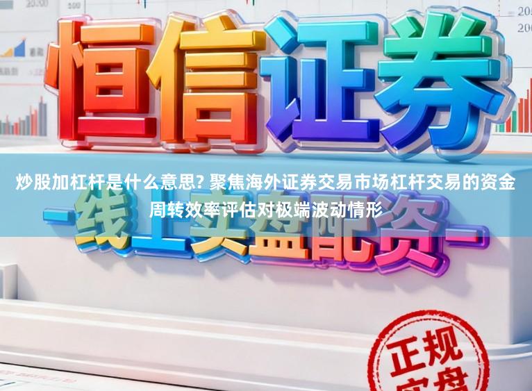 炒股加杠杆是什么意思? 聚焦海外证券交易市场杠杆交易的资金周转效率评估对极端波动情形